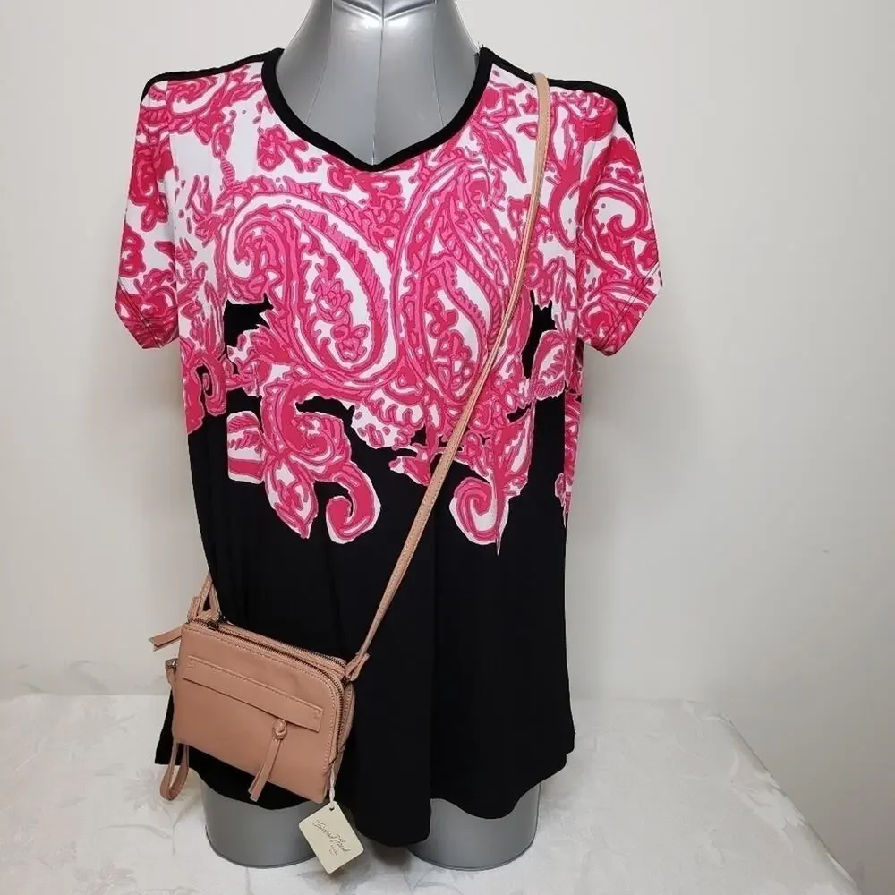 Small Crossbody or Wristlet Blush Bag Universal Thread